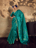 Rama Tussar Handloom Silk Saree
