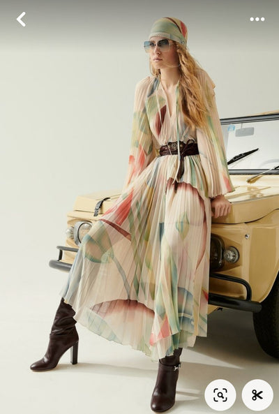 Viscoe Digital Printed Gowns